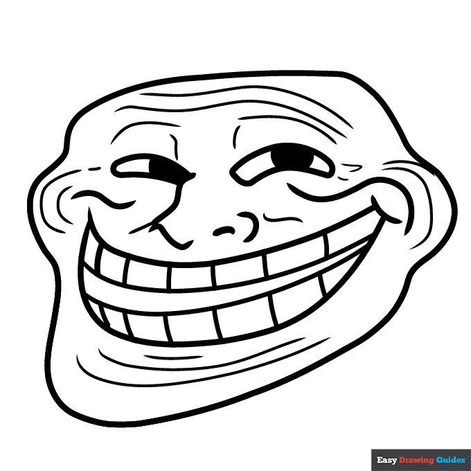 Troll Coloring Pages