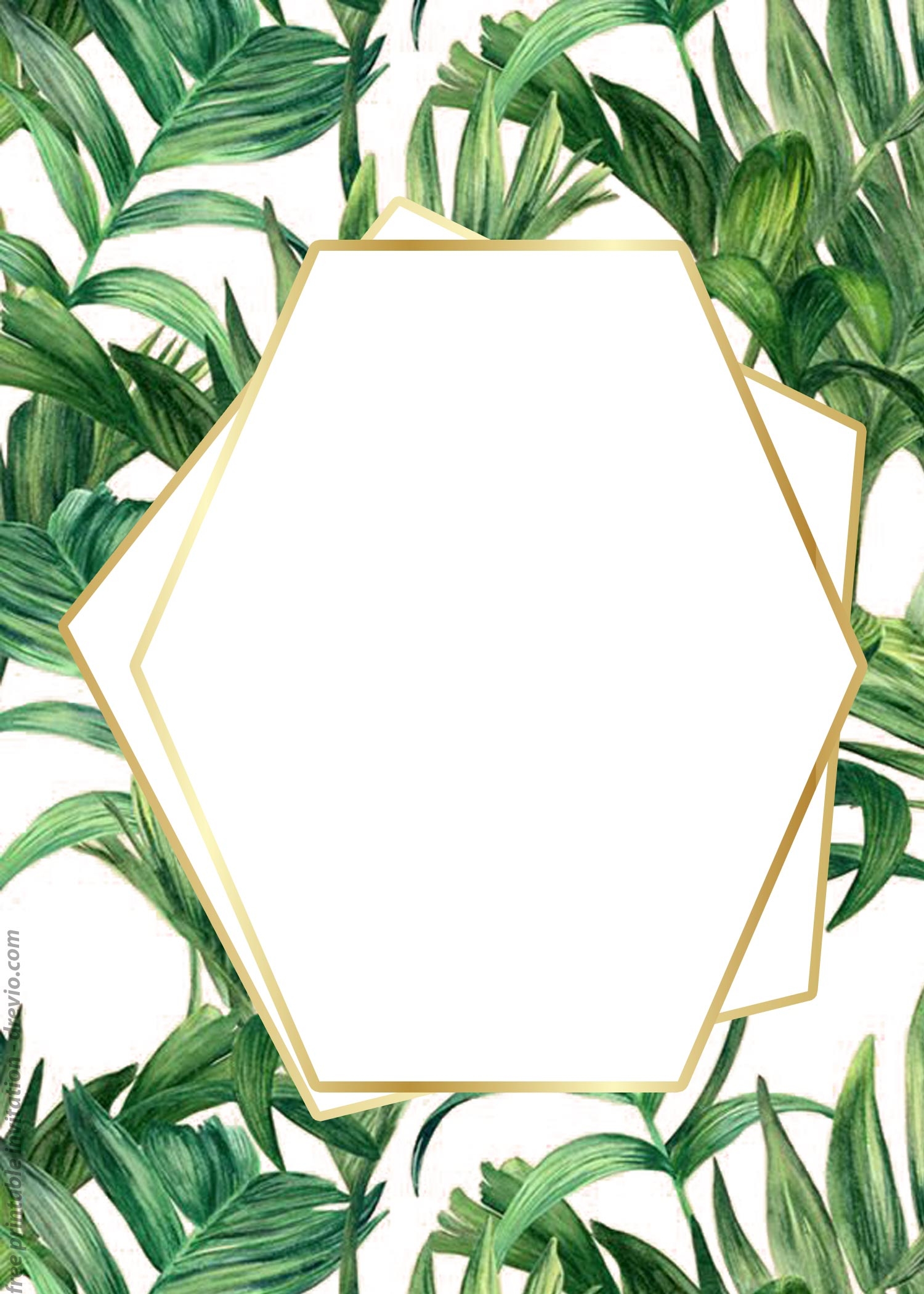 Tropical Invitation Template