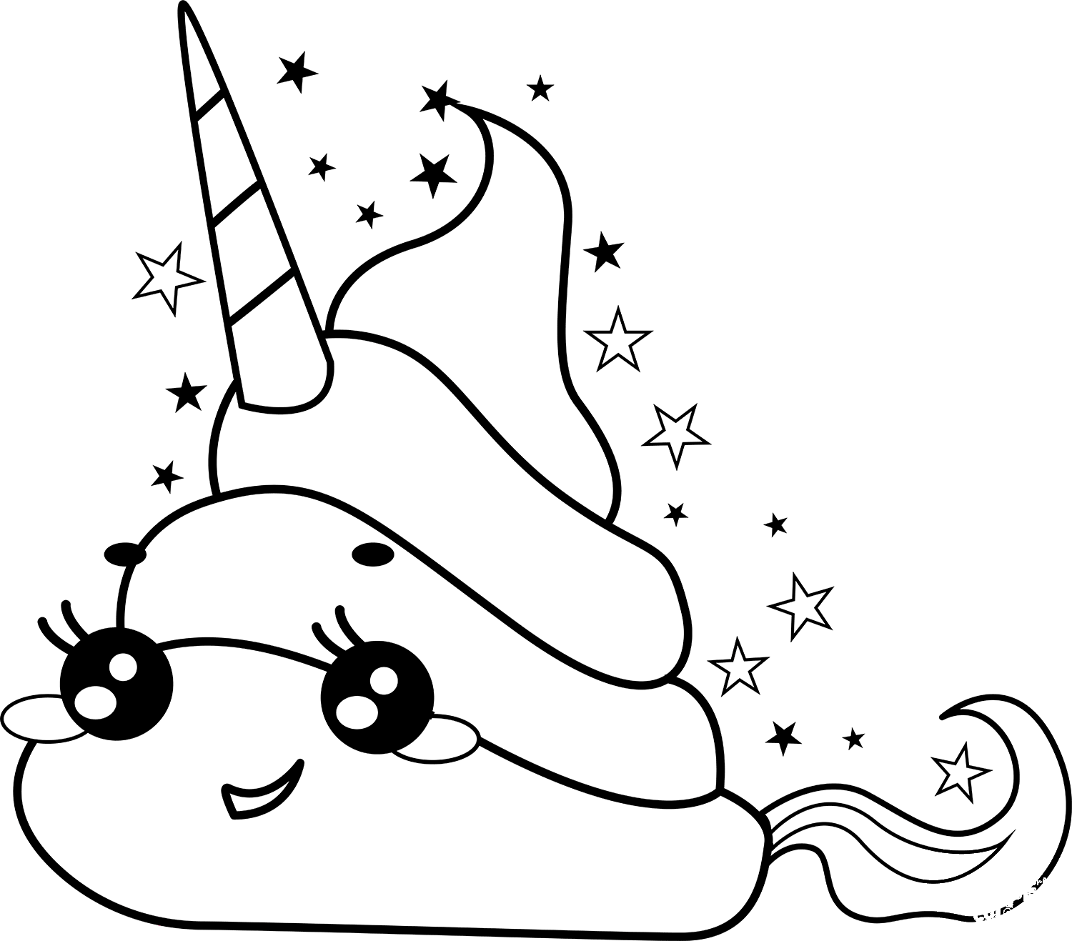 Poop Coloring Pages
