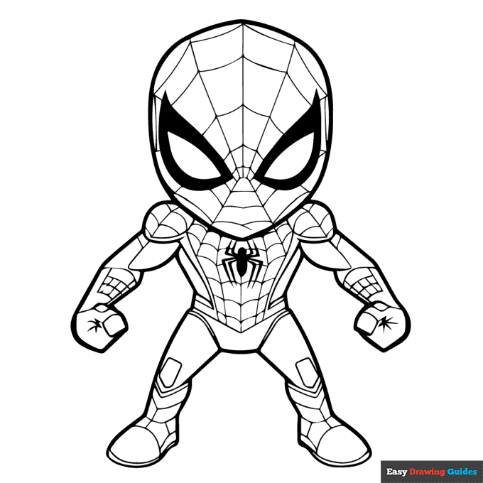 spider-man coloring pages free