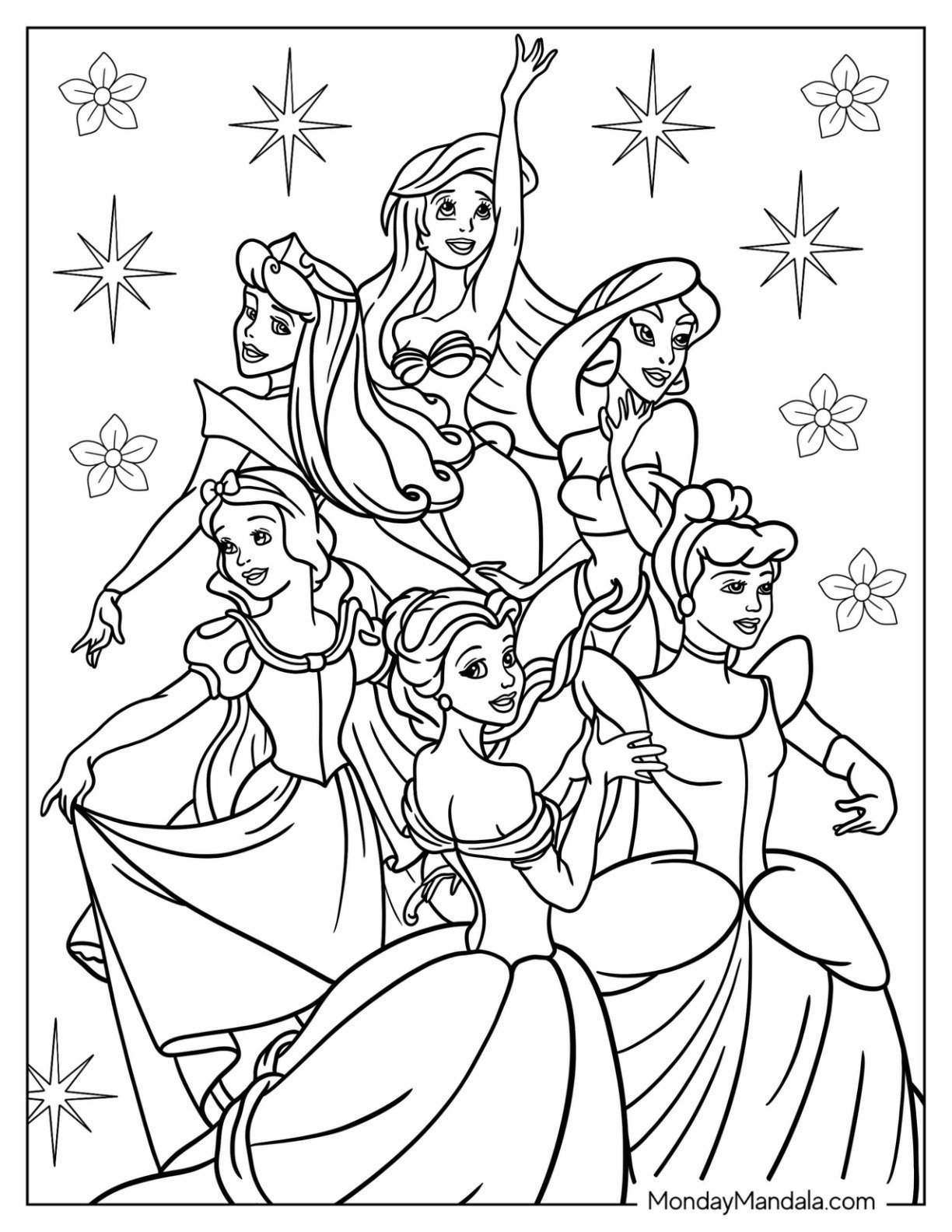 Disney Adult Coloring Pages
