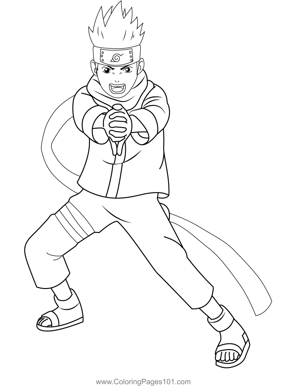 Naruto Coloring Page