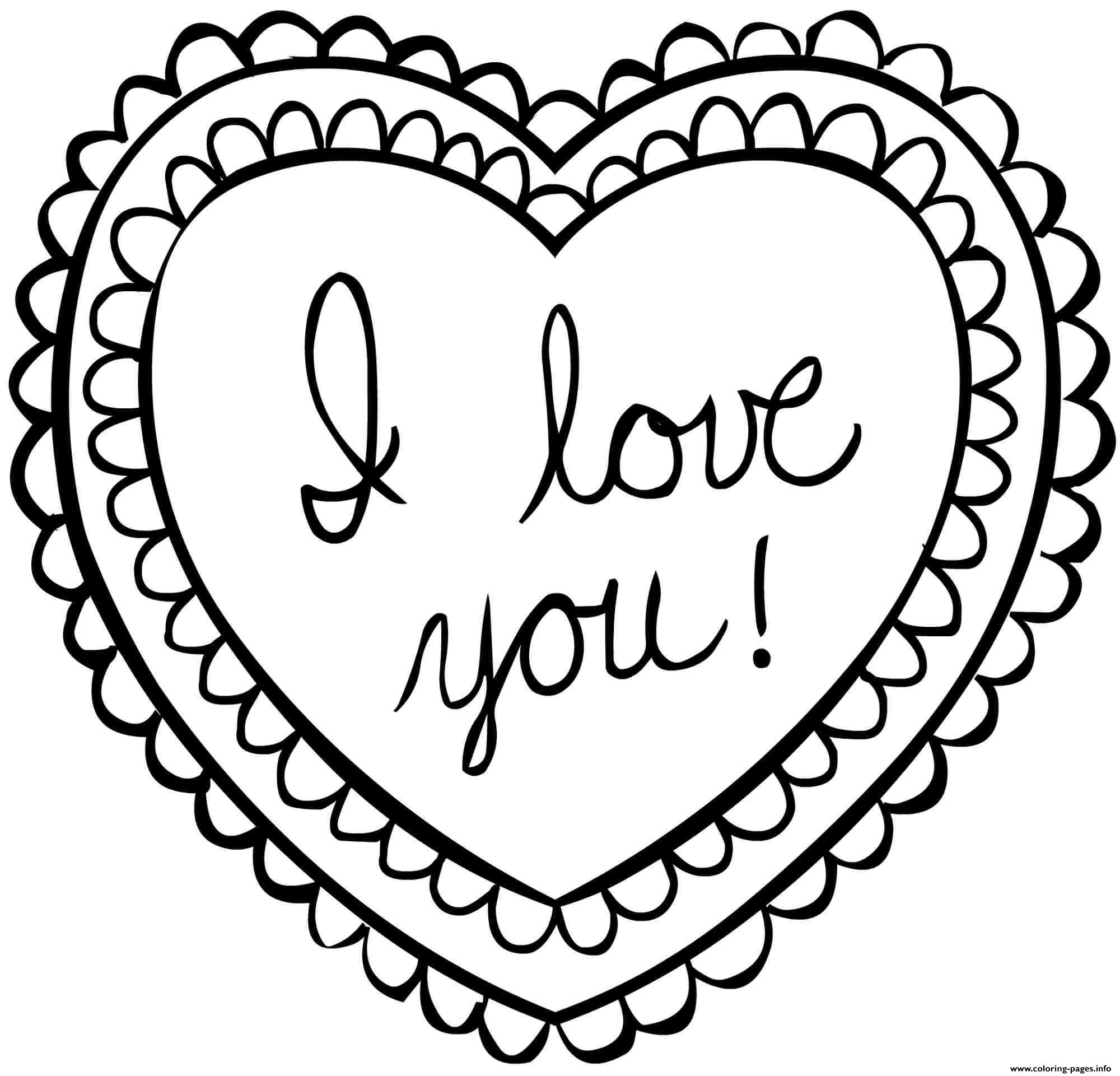 free coloring pages valentines