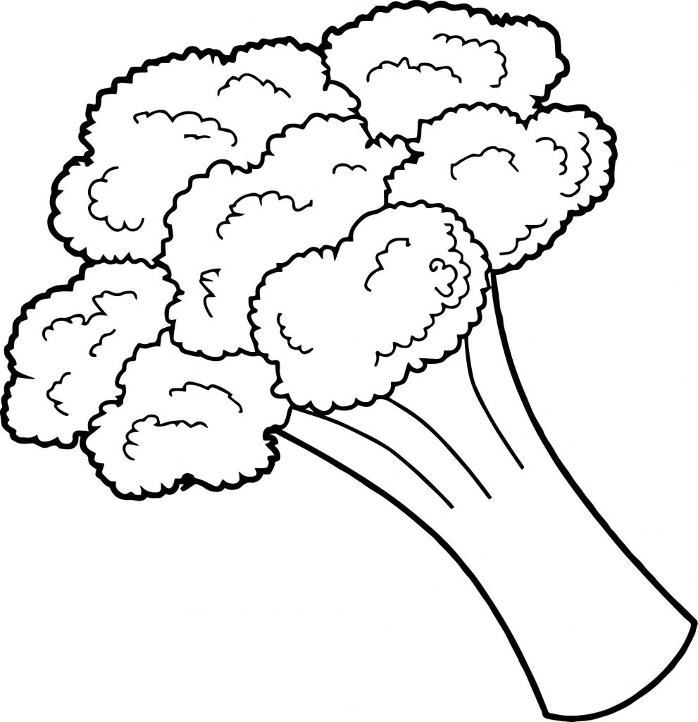 Vegetable Coloring Pages
