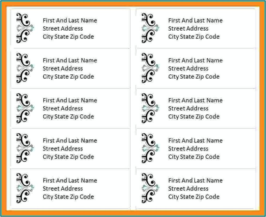 address label templates for wedding invitations