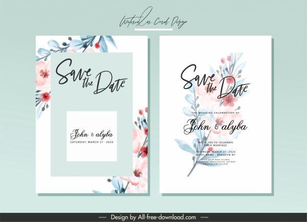 Wedding Invitation Card Template Free Psd Infoupdate