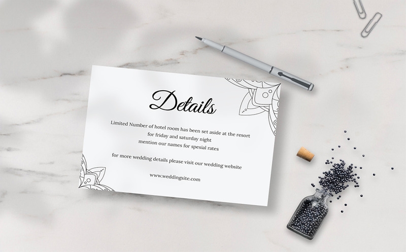 8.5 x 5.5 invitation template