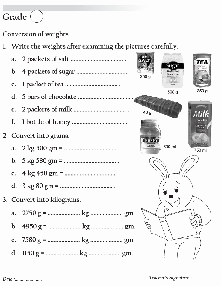 Weight Conversion Worksheets Lovely Conversion Of Weights Simple 
