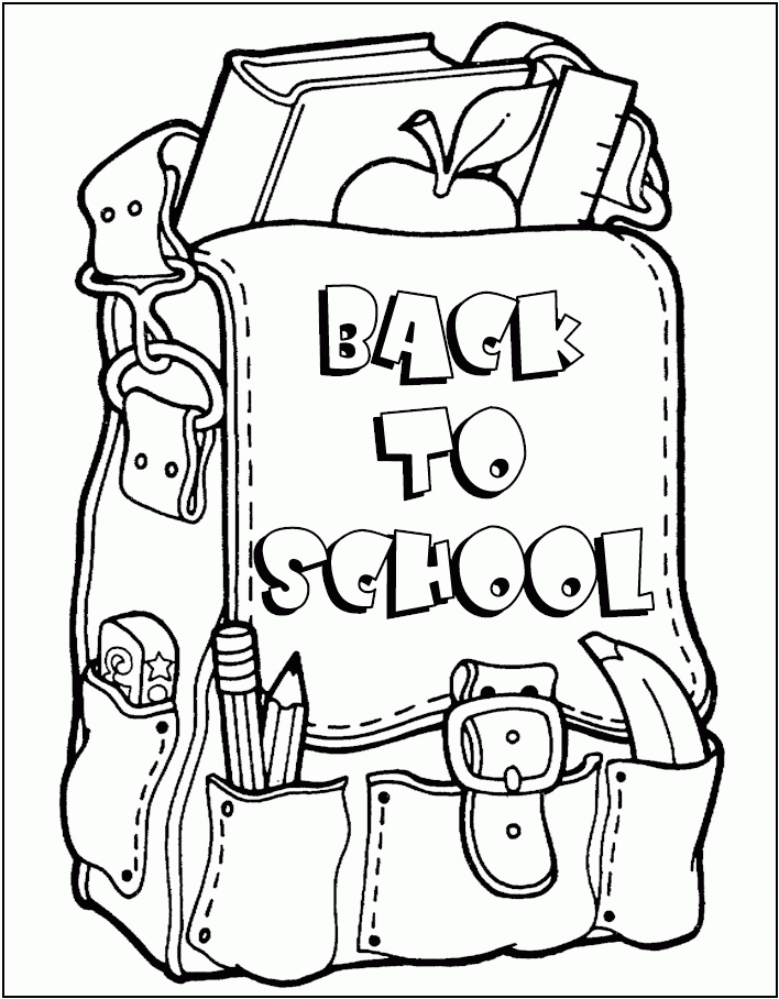 Welcome To School Coloring Pages Coloring Home