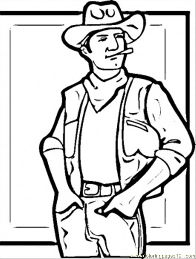 Western Coloring Pages
