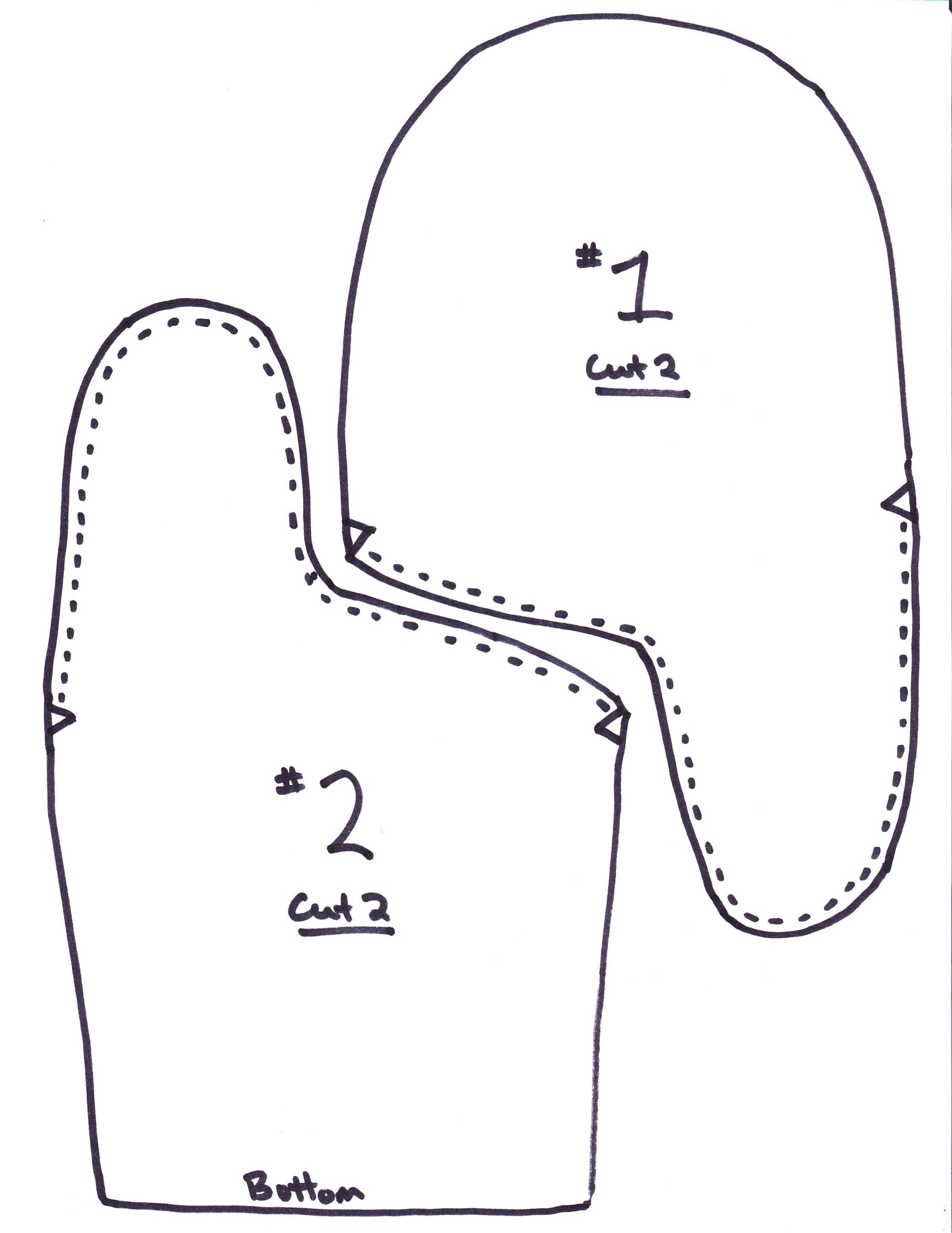 free printable mitten template
