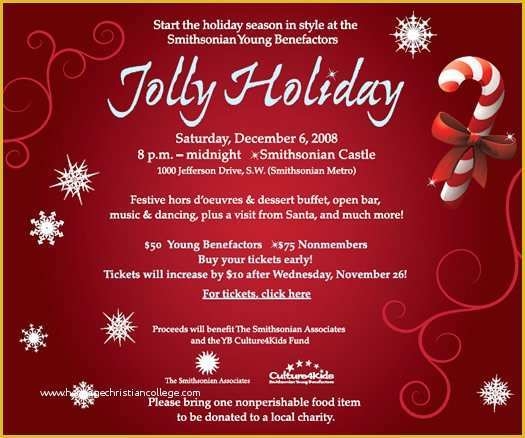 Xmas Invitation Templates Free Of Holiday Invitation Templates 