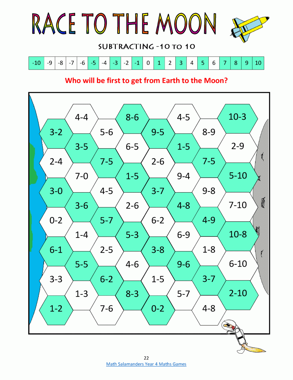 Year 4 Maths Games