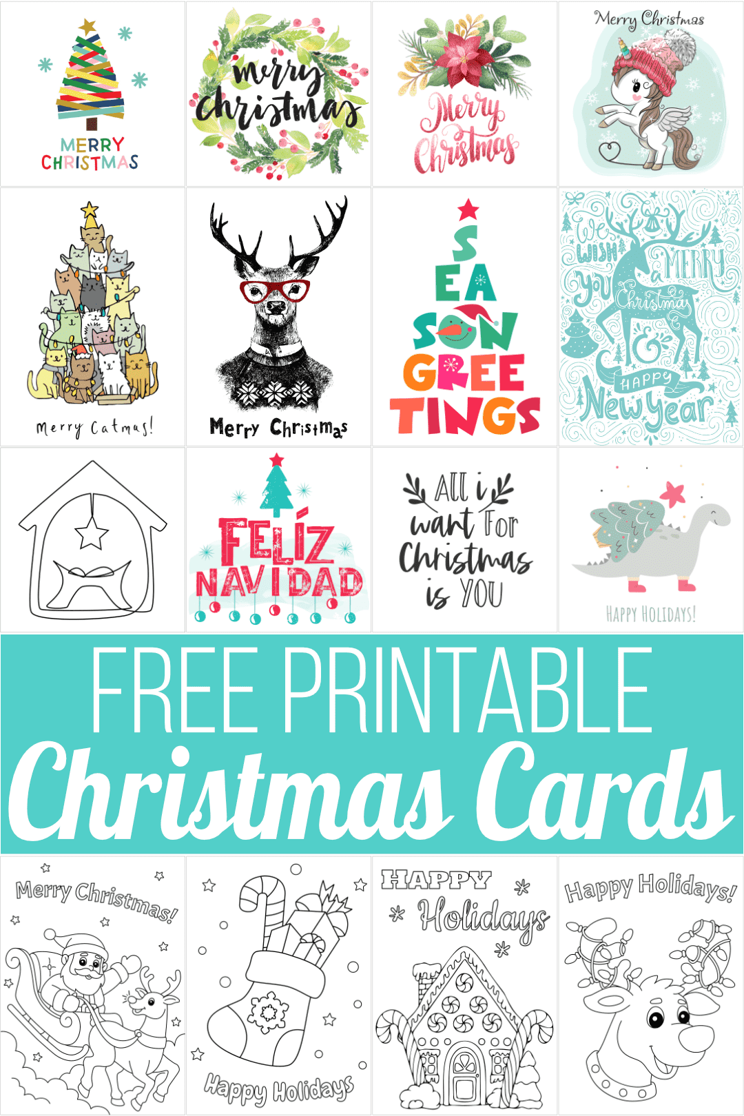 printable christmas card sentiments
