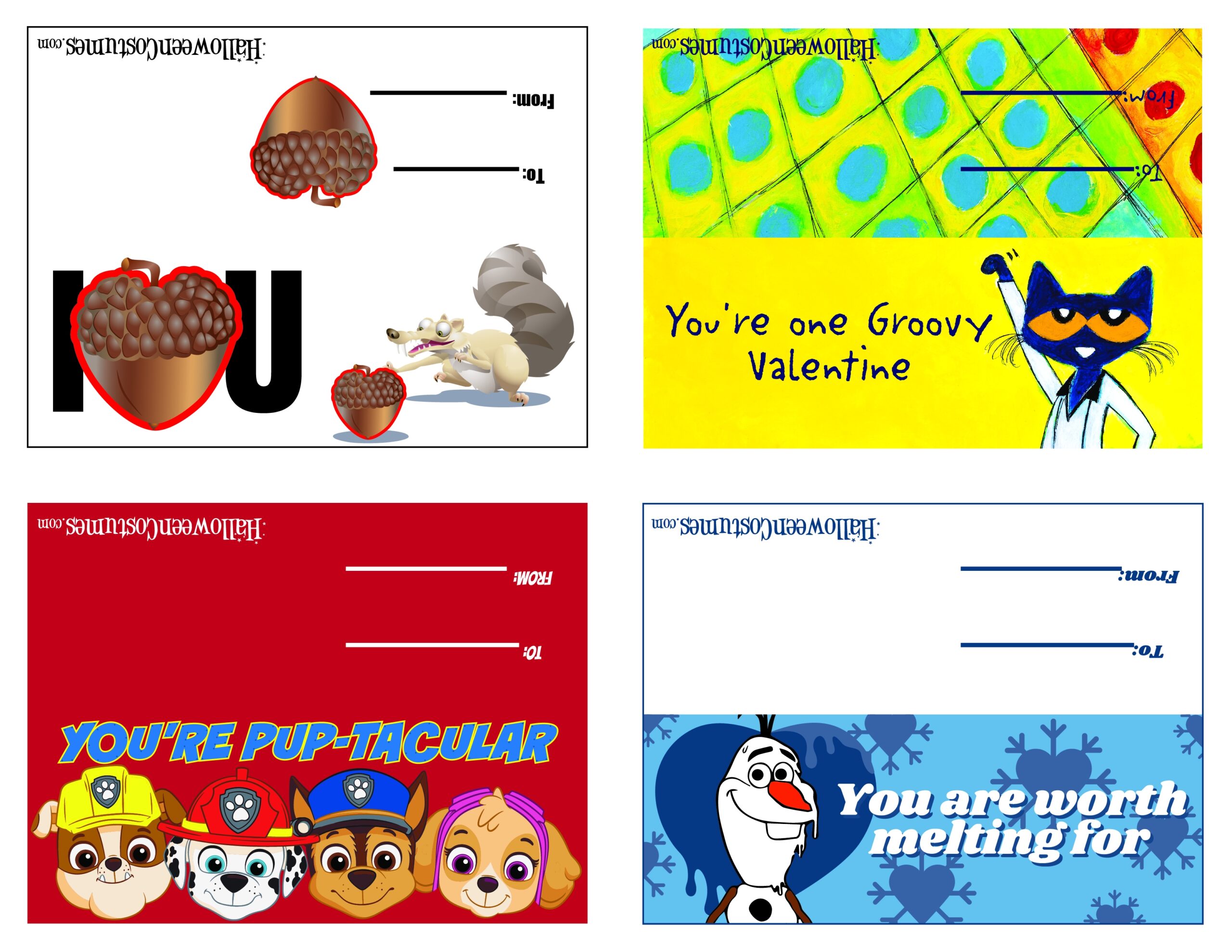 paw patrol free printable printable valentine cards