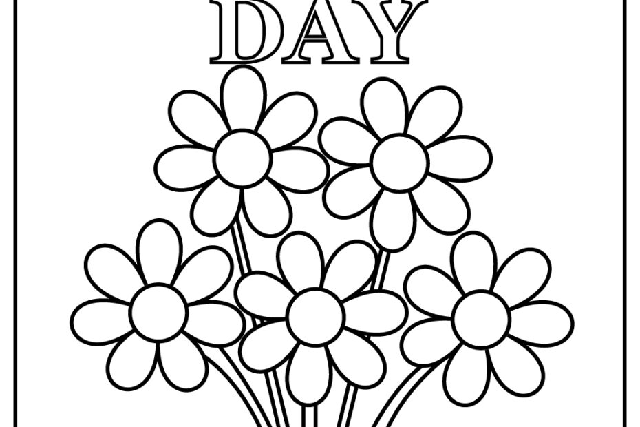 25 Mother s Day Coloring Pages 100 Free To Print PDFs