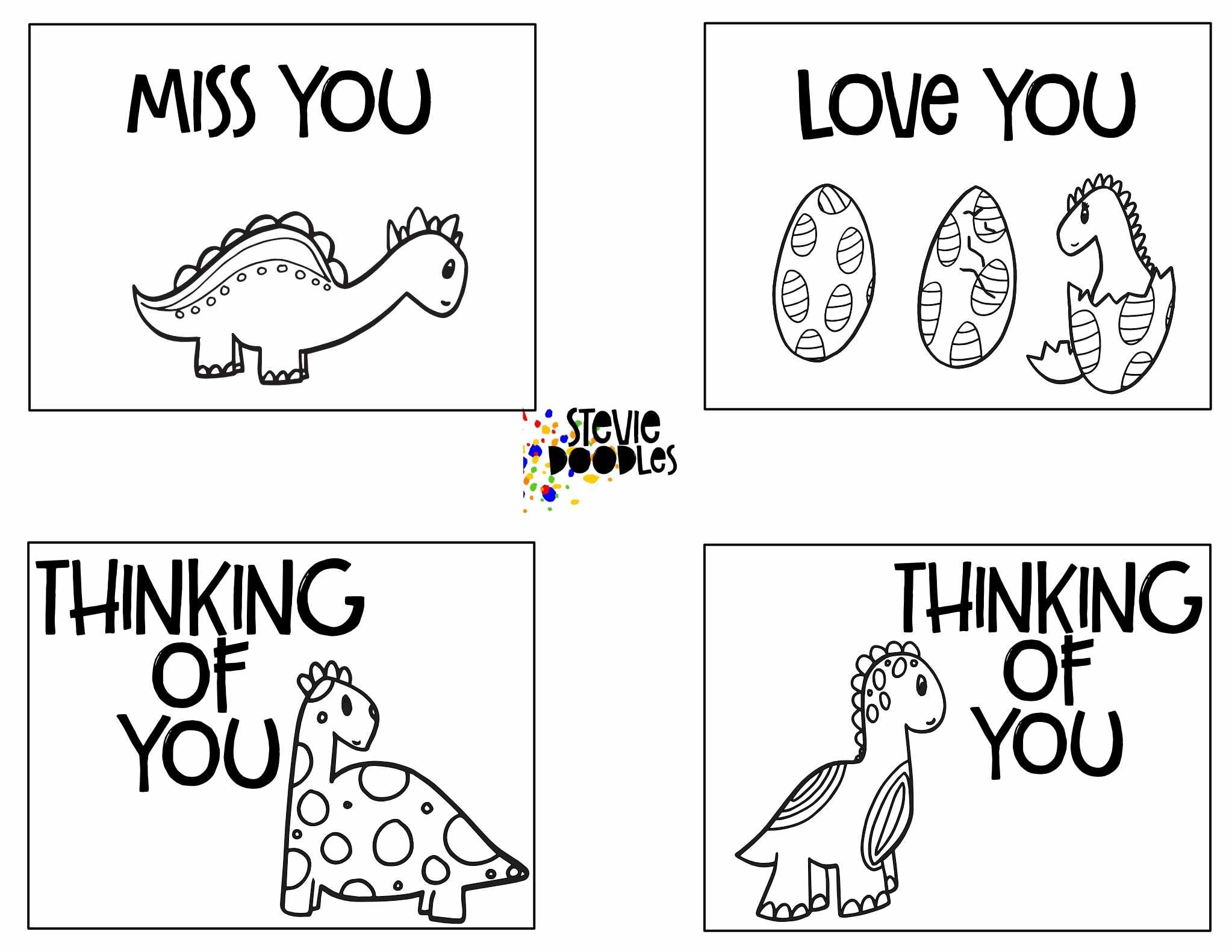 miss you printable cards