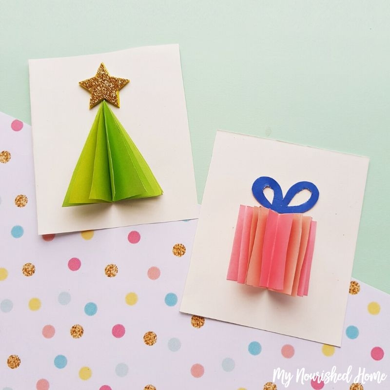 printable 3d christmas cards