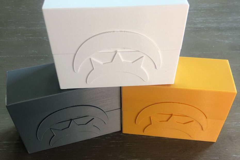3D Printed Original Planechase Deck Box Fits Oversized Commanders 3 5