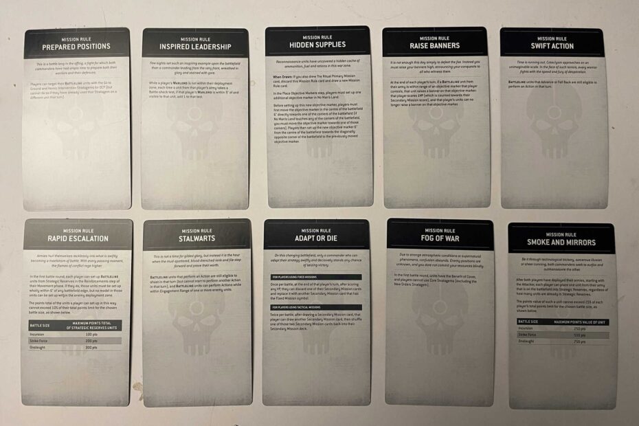 40k Pariah Nexus Mission Deck Key Updates U0026 Release Info