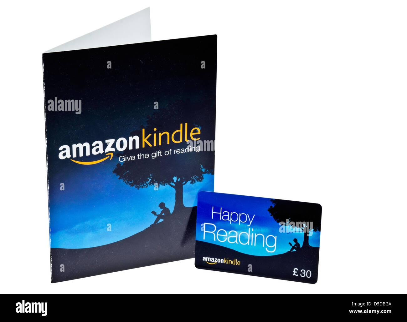 Amazon Kindle Gift Voucher Stock Photo Alamy