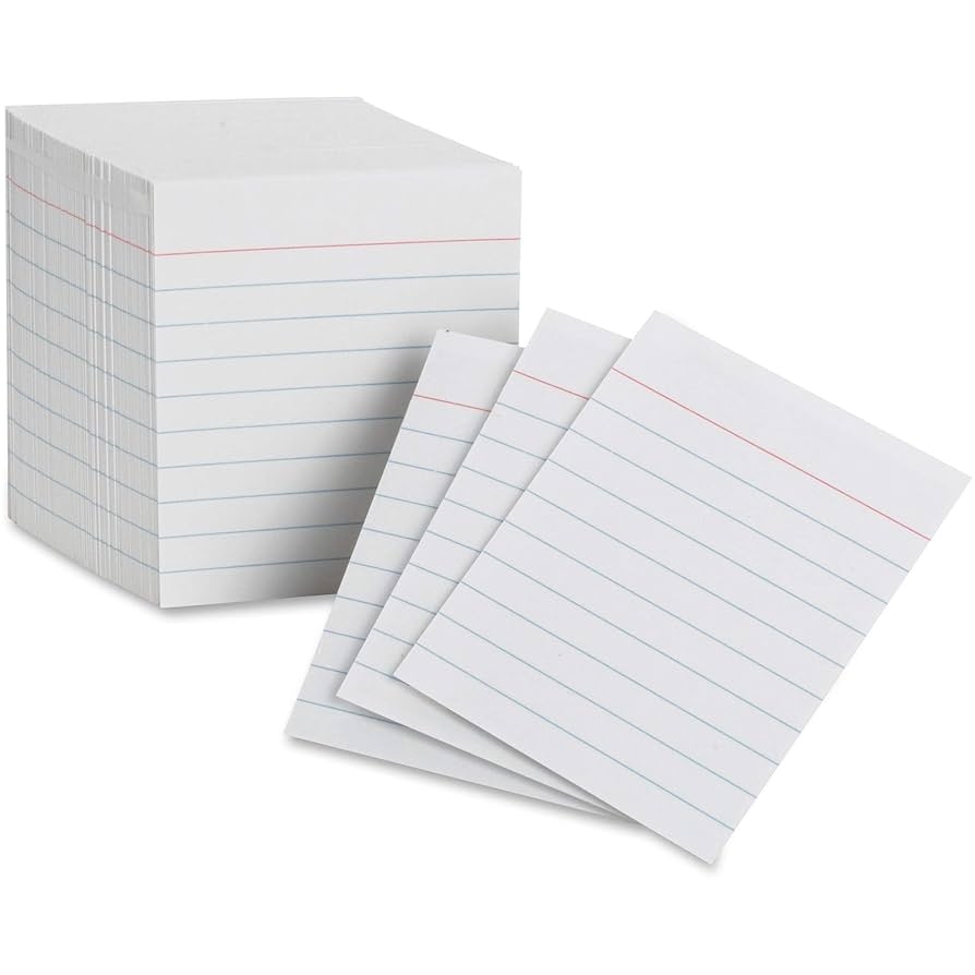 Amazon Oxford Mini Index Cards 3