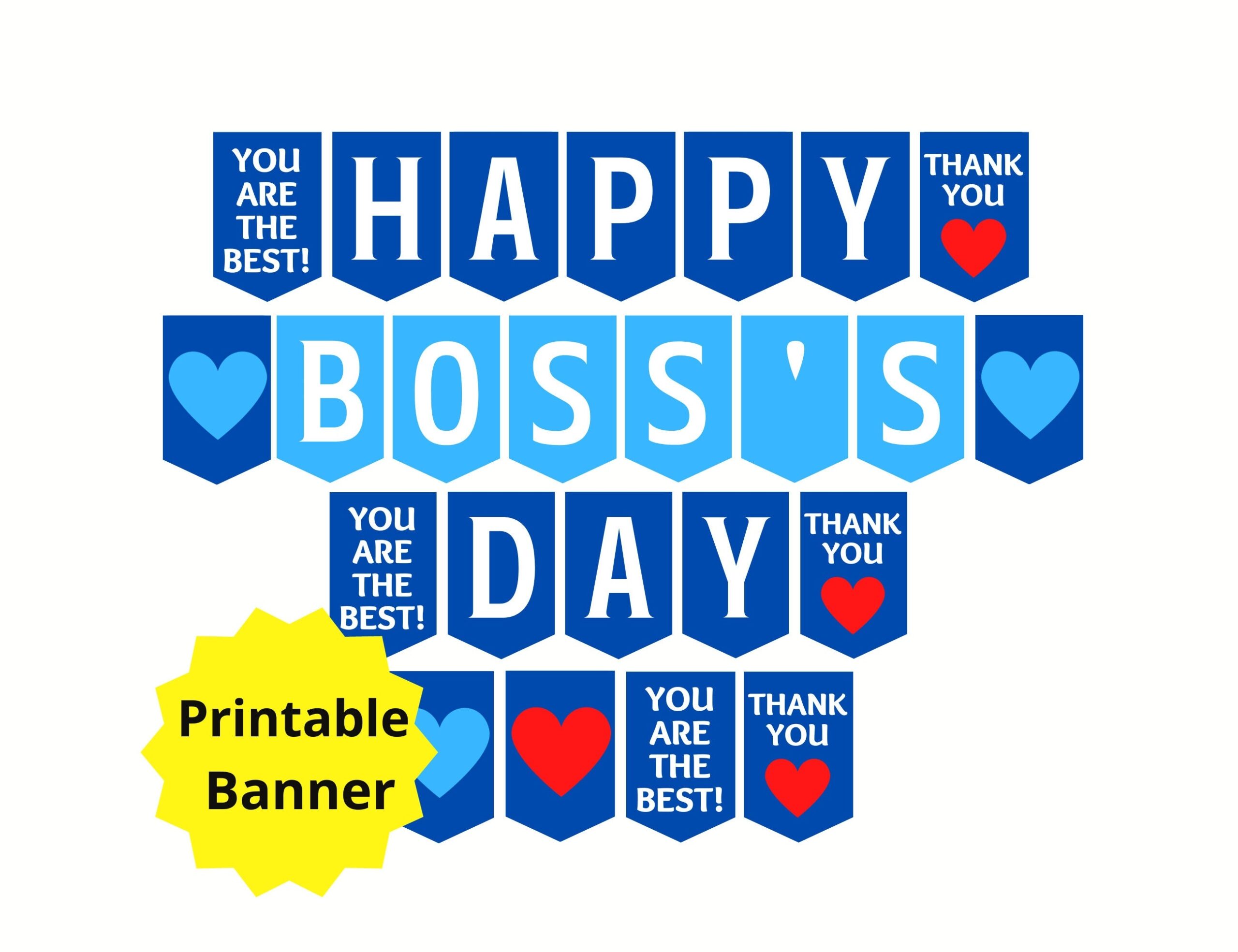 national boss day card printable