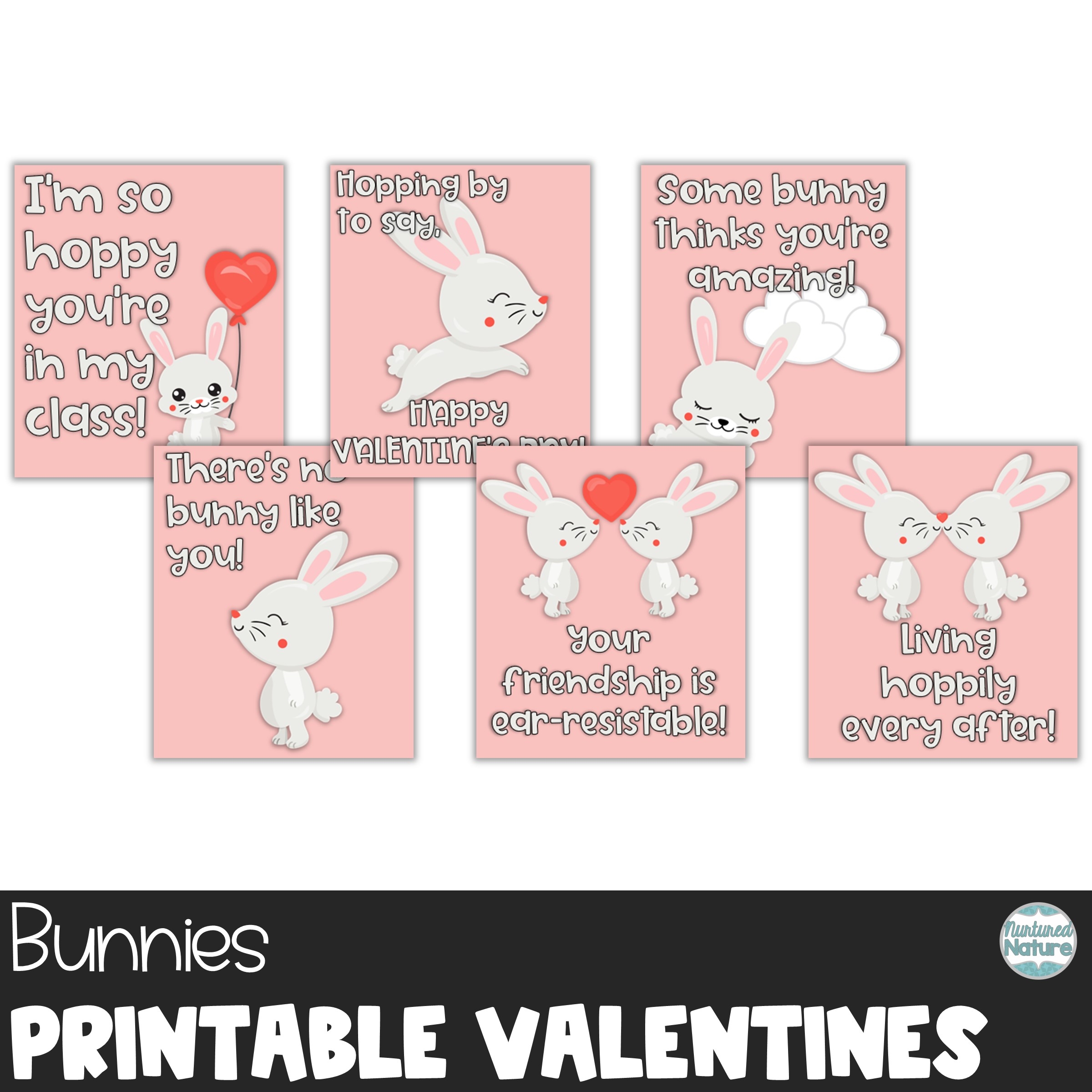 printable bunny cards