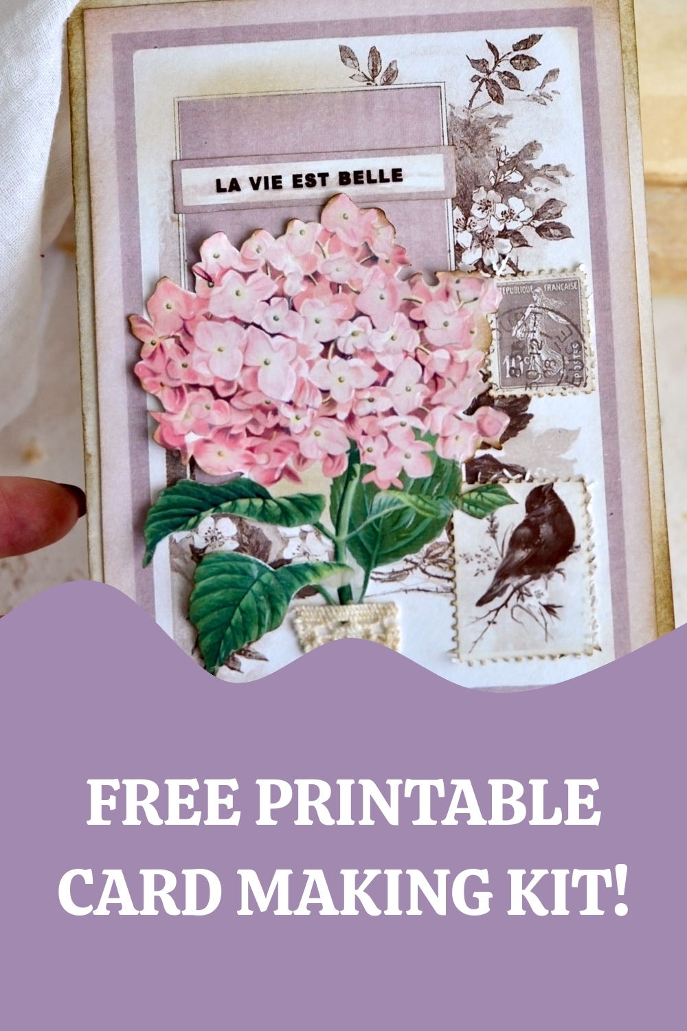 Card Decorating Ideas Beautiful Card Kit The Graphics Fairy