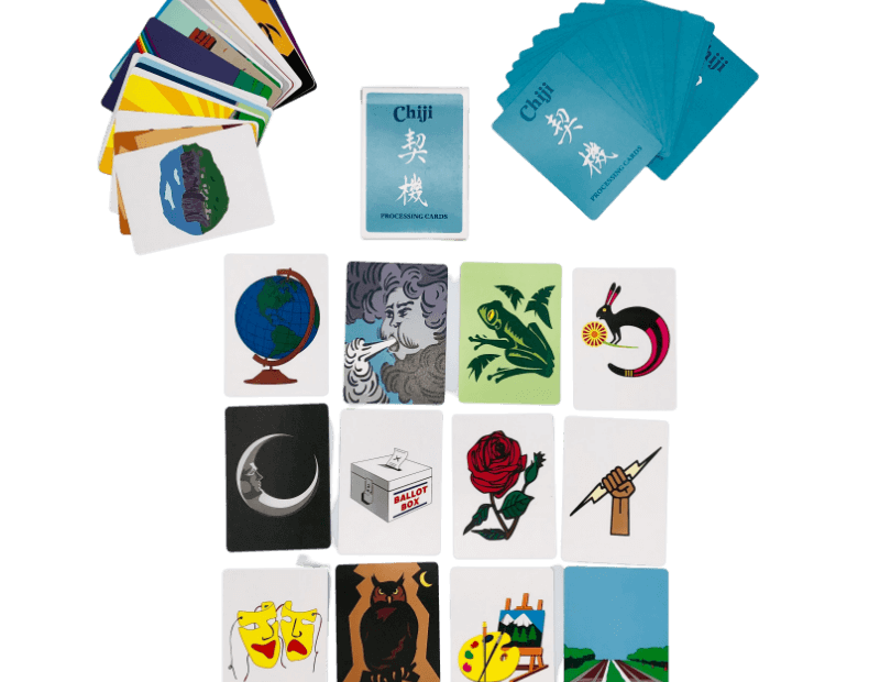 Chiji Processing Cards For Facilitating Experiential Activity Reviews