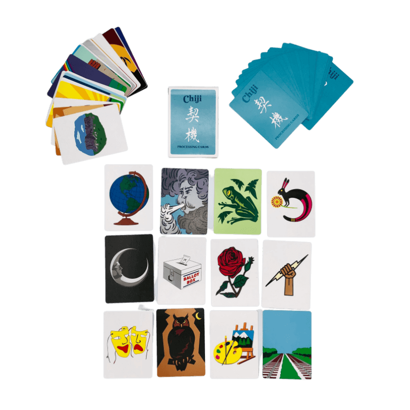 Chiji Processing Cards For Facilitating Experiential Activity Reviews
