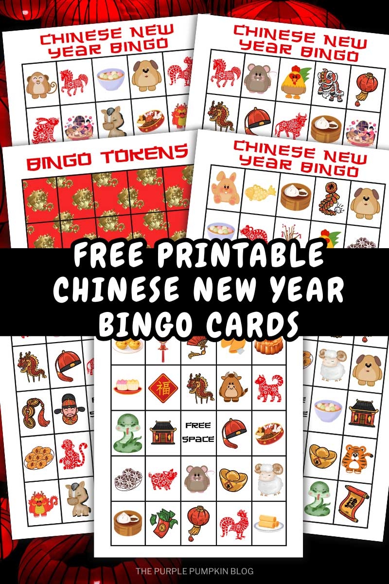 Chinese New Year Bingo Free Printable Year Of The Snake