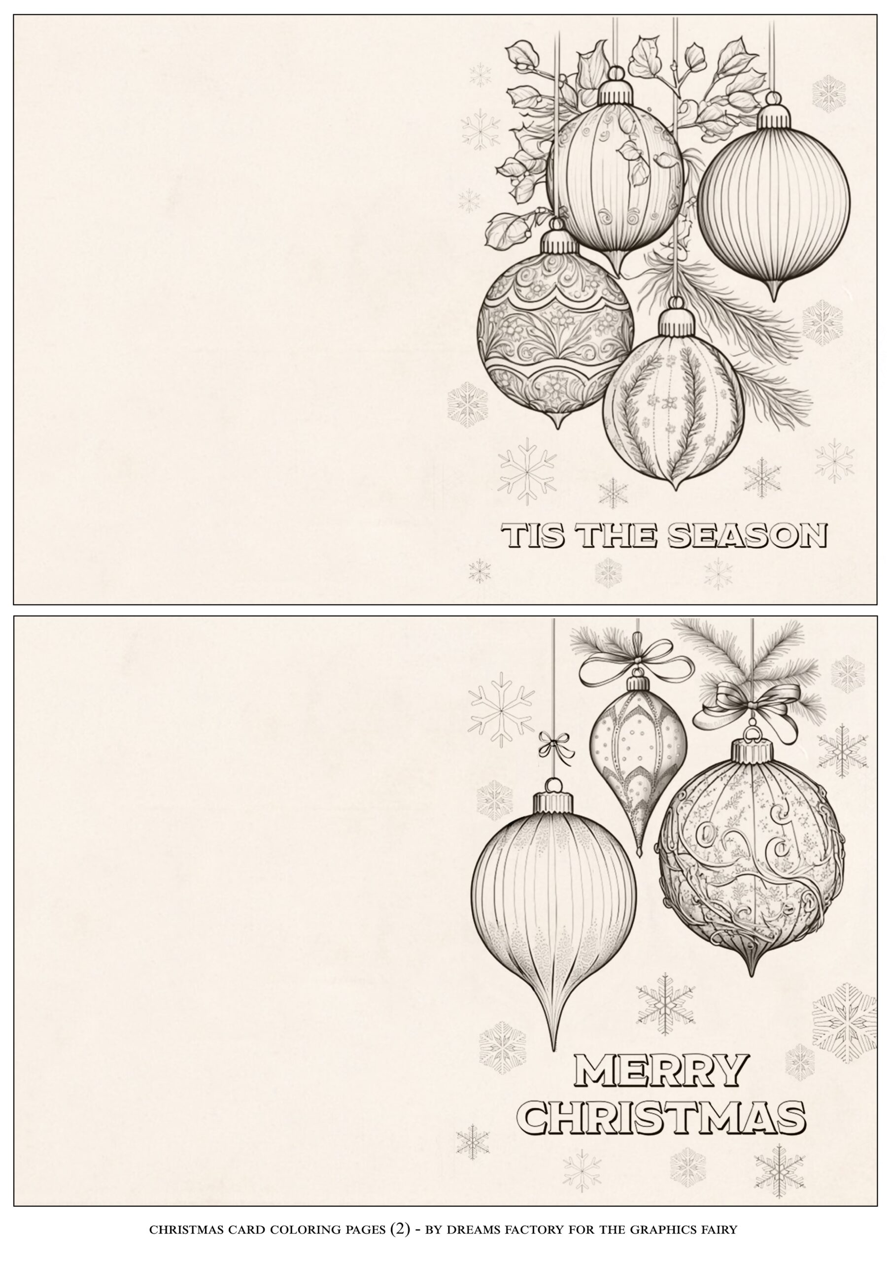 printable christmas card for kids to color