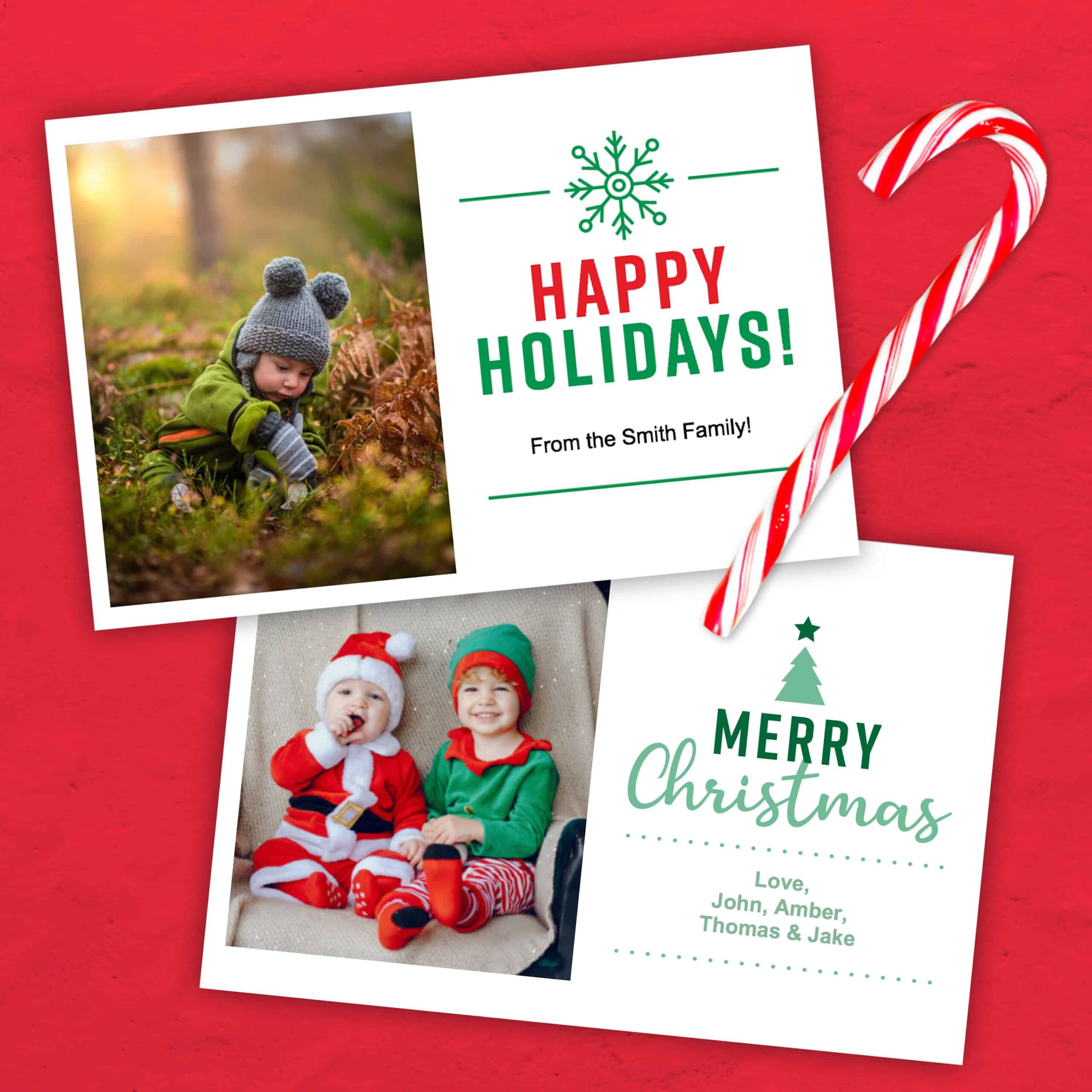 printable christmas card paper
