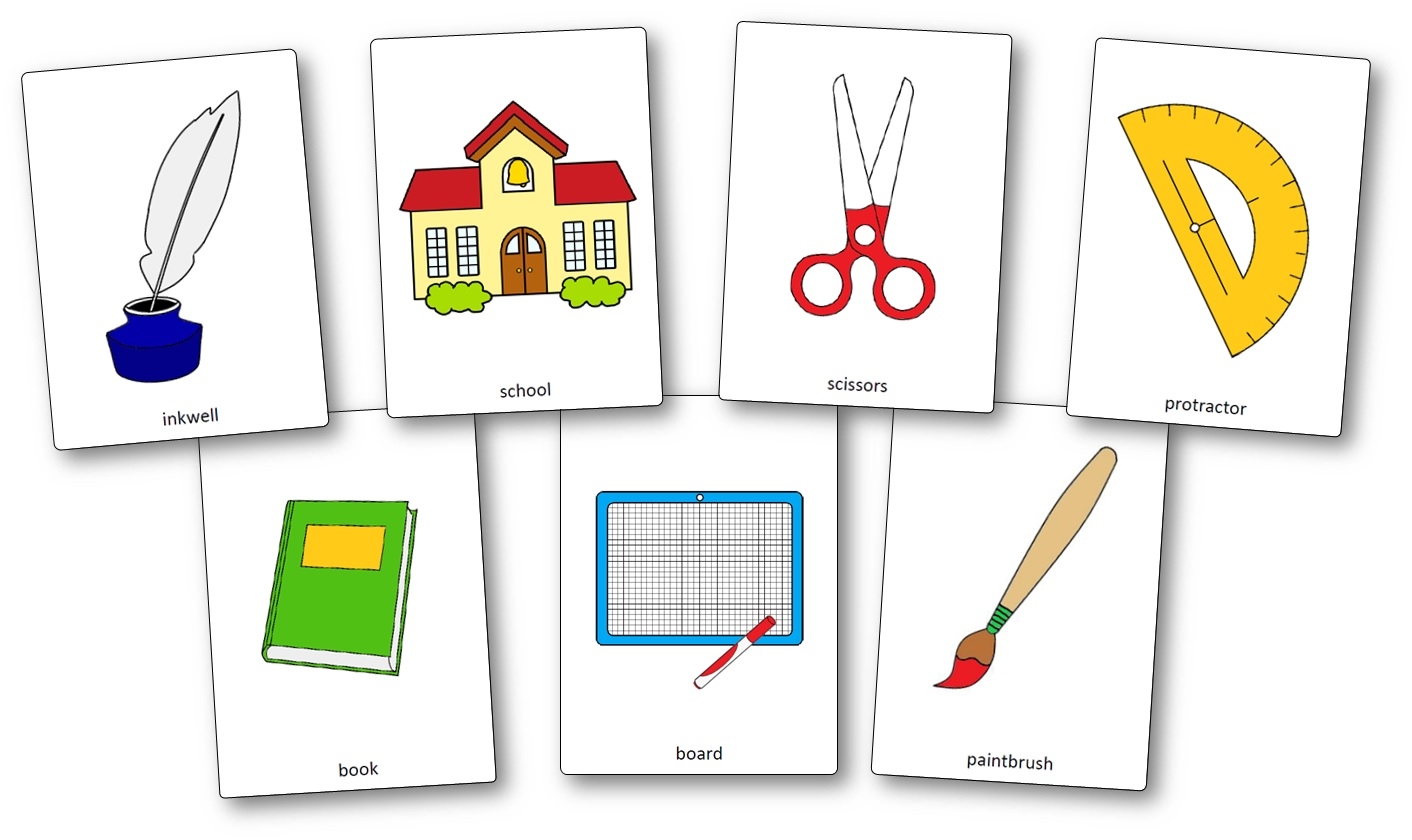 picture vocabulary cards printable