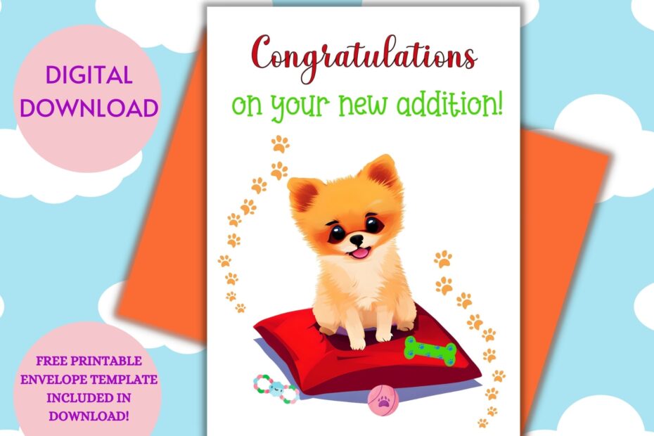 Congratulations On Your New Addition Printable 5