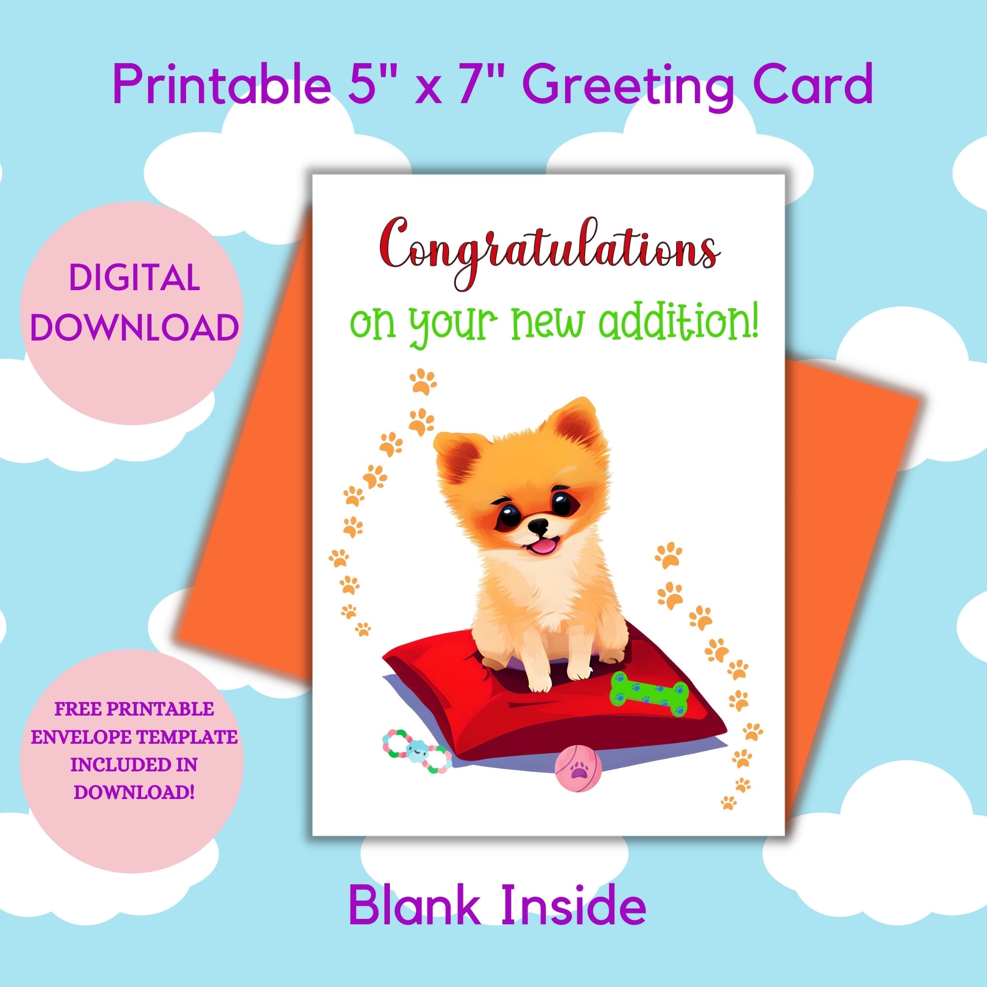 Congratulations On Your New Addition Printable 5