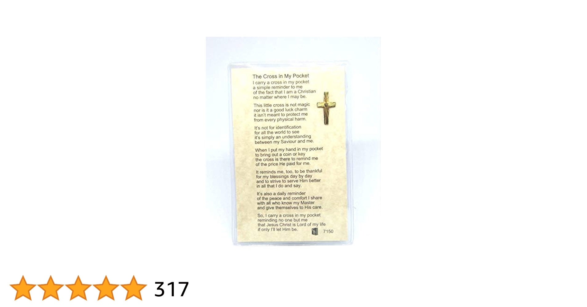 prayer cards i carry a cross in my pocket printable