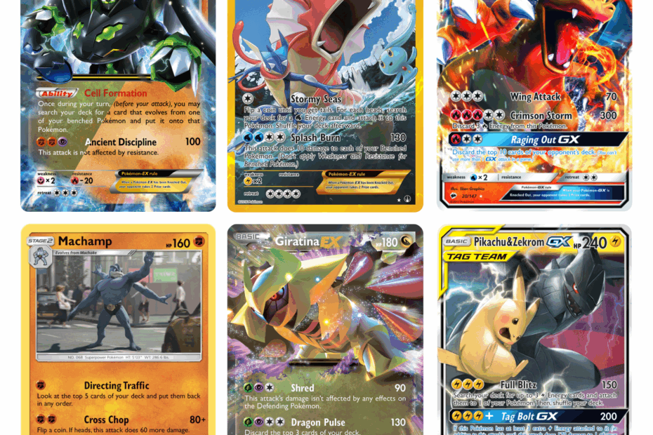 DIY Pokemon Card Templates Free Printable And Next Comes L Worksheets Library
