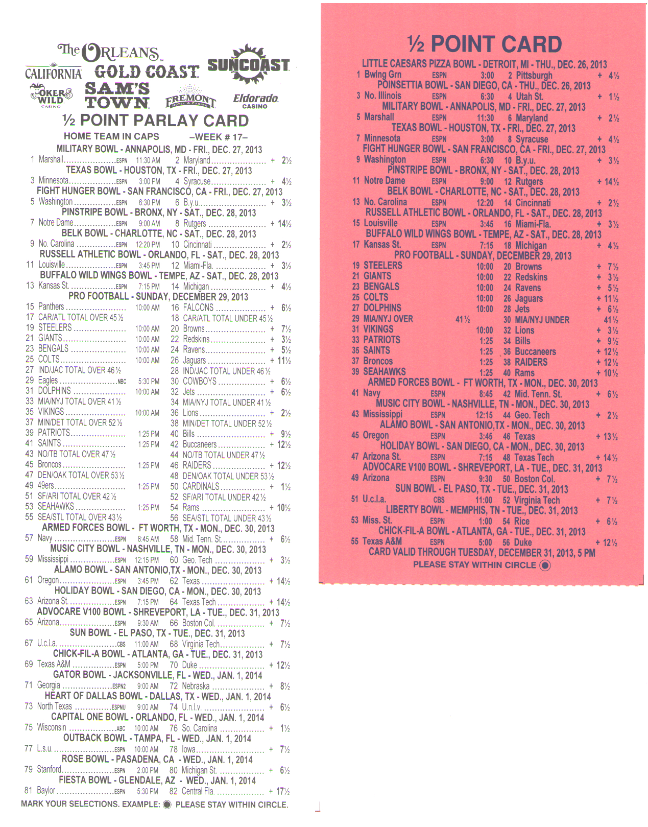 Dover Downs Sports Betting Parlay Cards Reneelumbrigoodtio1974 s 