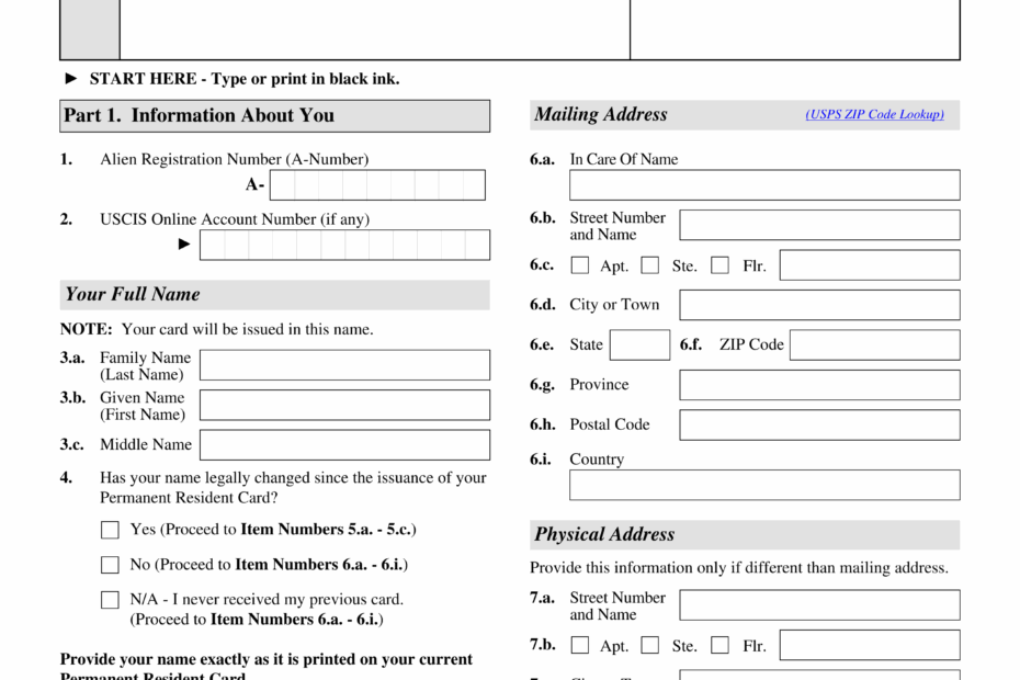Form I 90 2024 2025 Fill Official Forms PDF Guru