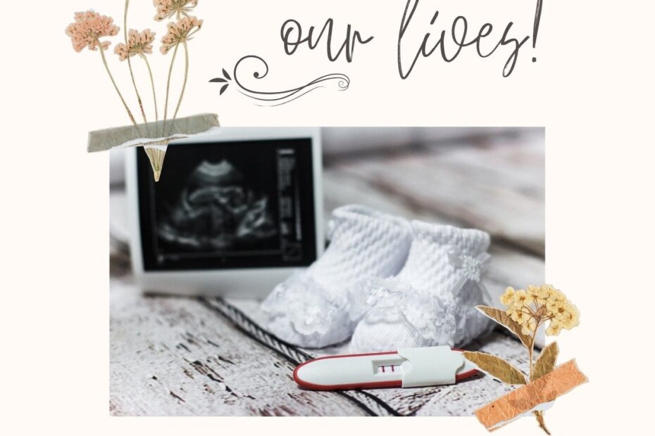 Free Custom Printable Pregnancy Announcement Templates Canva