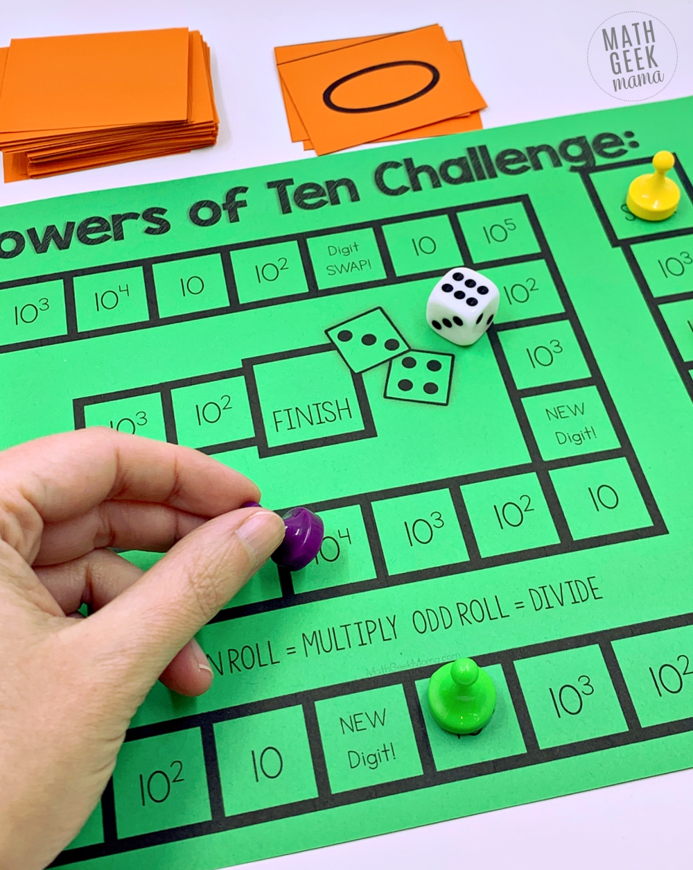 FREE Multiply U0026 Divide By Powers Of Ten Game Includes Exponents