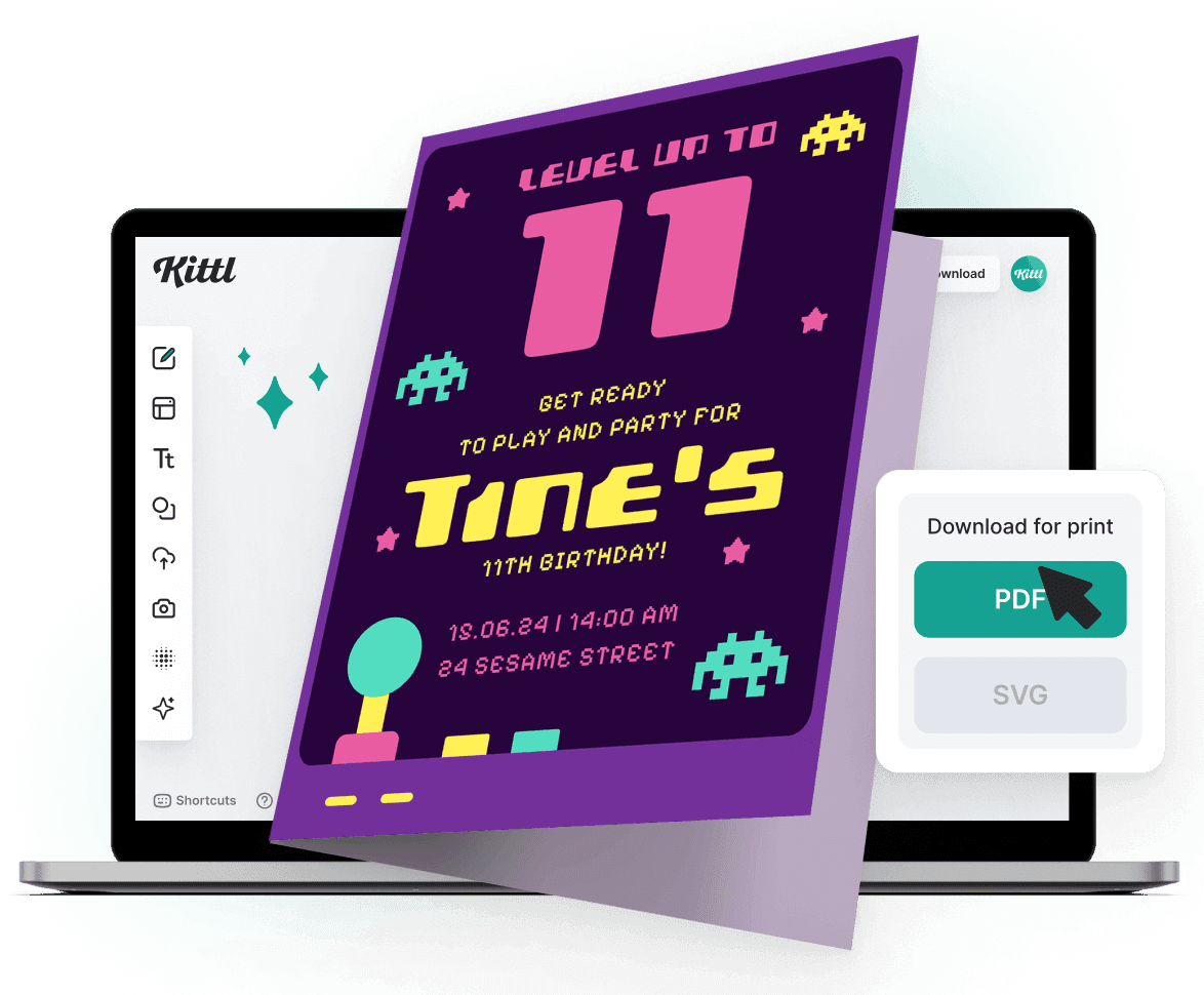 printable card maker app