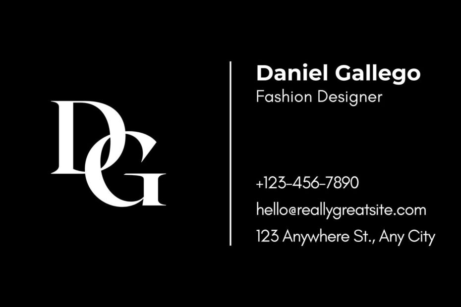 Free Printable Business Card Templates You Can Customize Canva