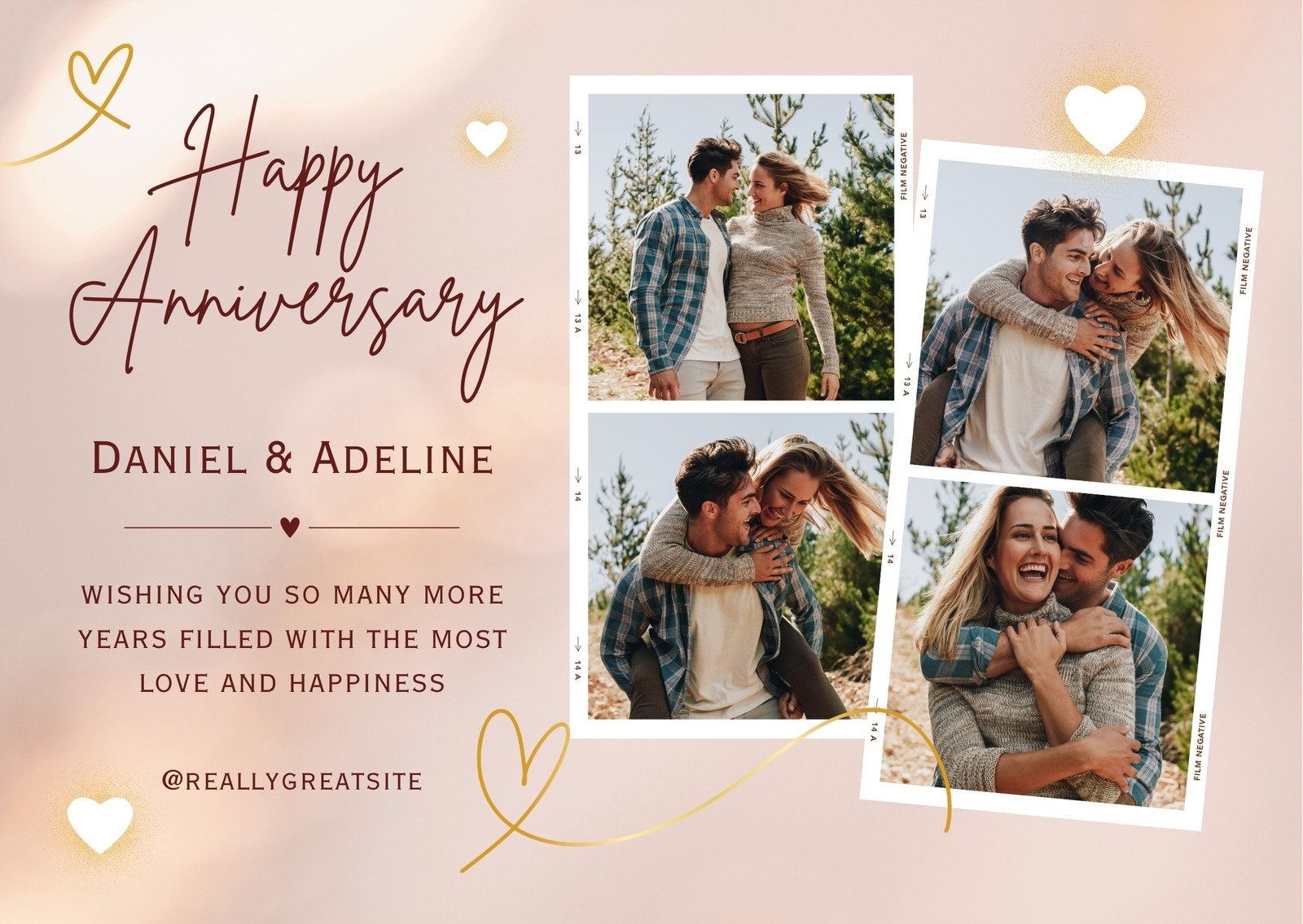 personalized anniversary cards printable