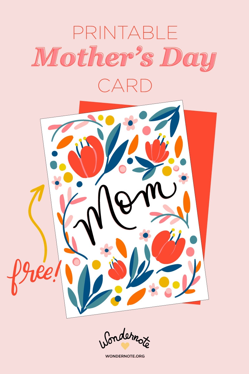 pdf free printable mothers day cards