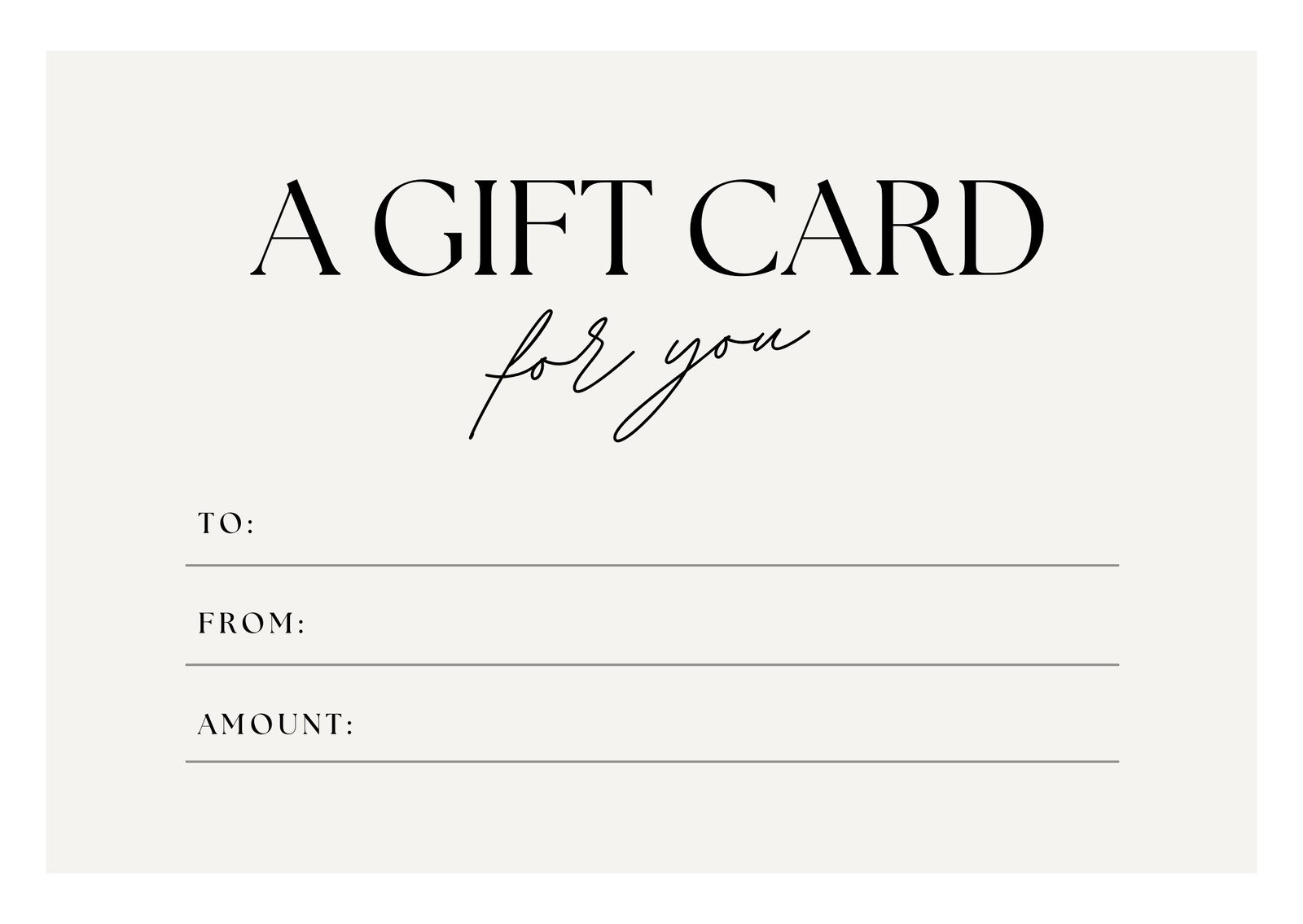 online printable gift cards for restaurant