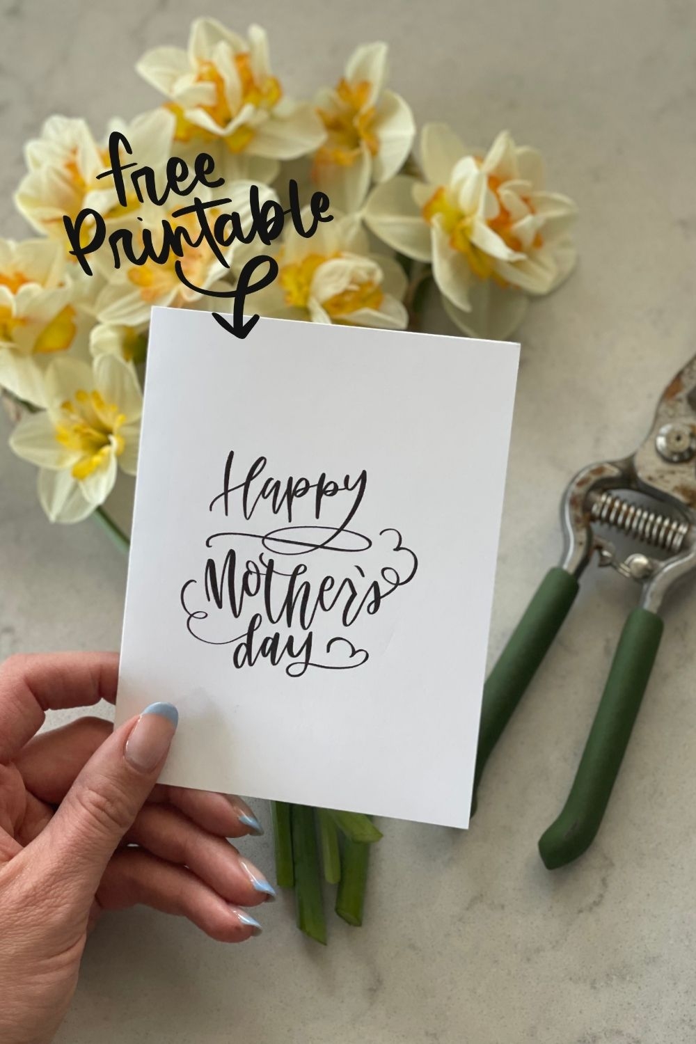 mother day printable card