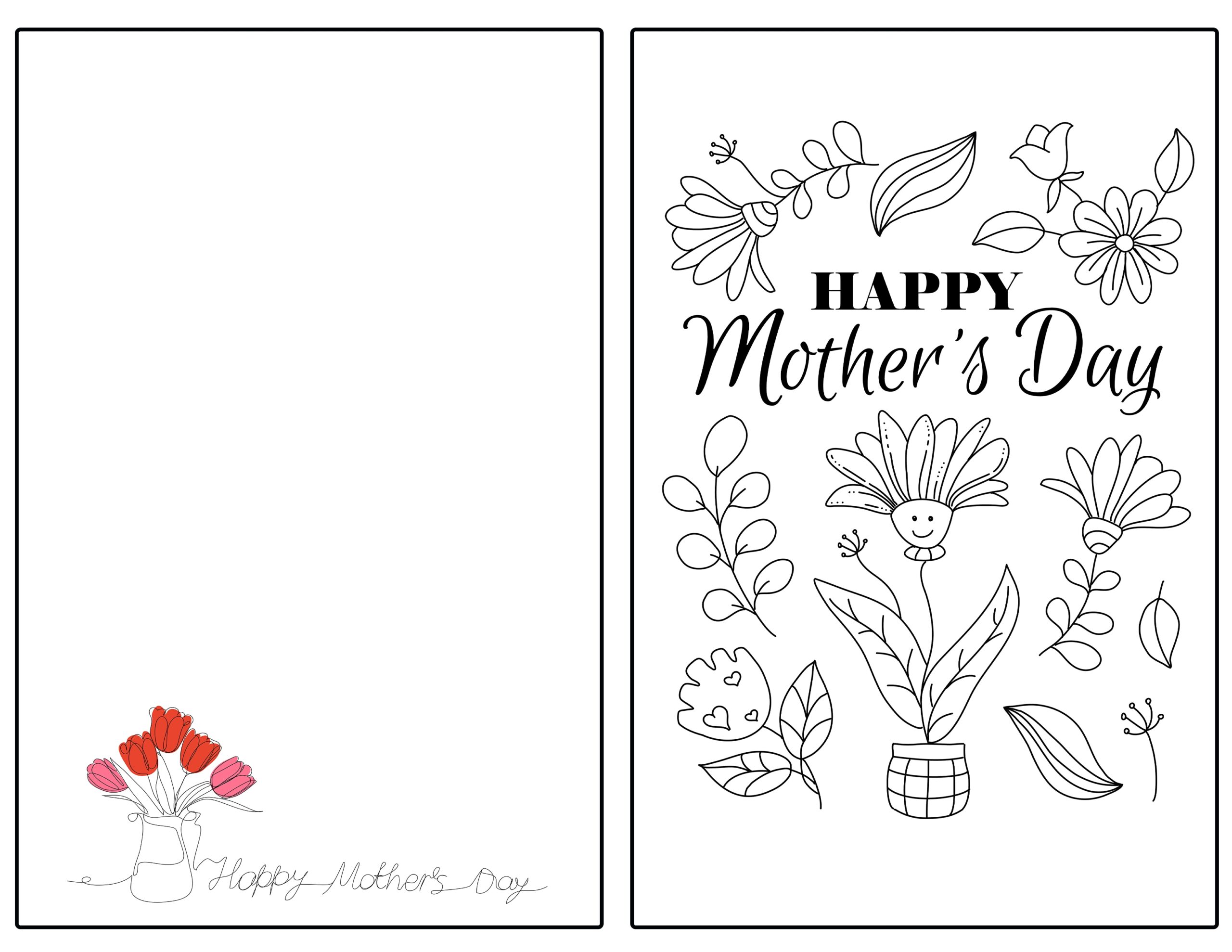 mother's day printable cards for teachers